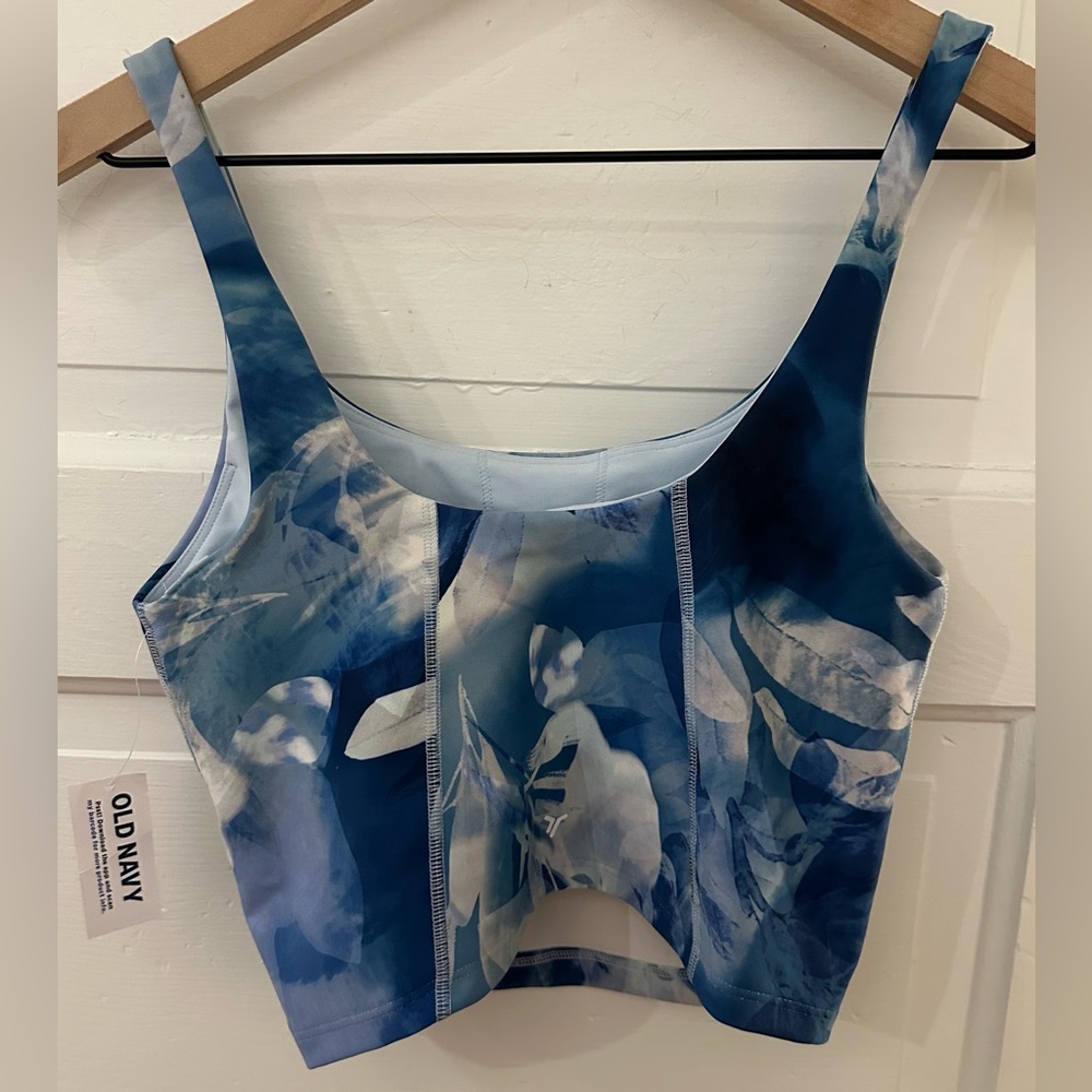 Old Navy PowerSoft Longline Bra Sz S - Picture 2 of 5